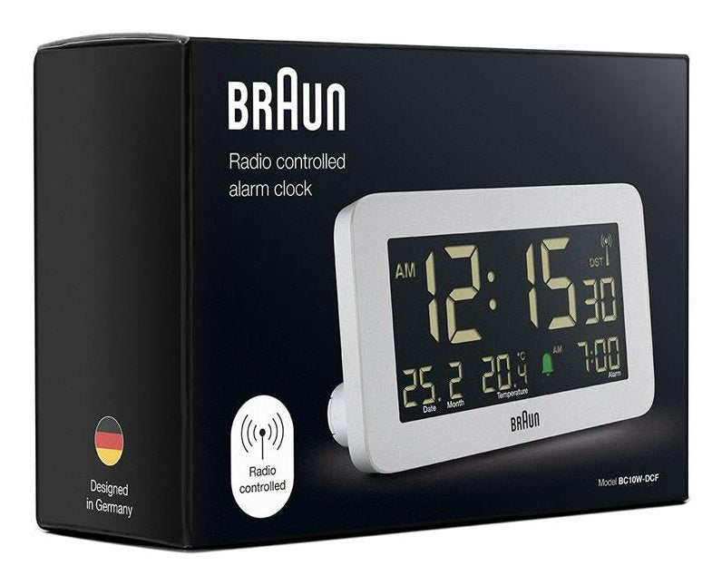 EAN 5013348621030 - Braun BC10W-DCF despertador Reloj despertador digital Blanco imagen 9