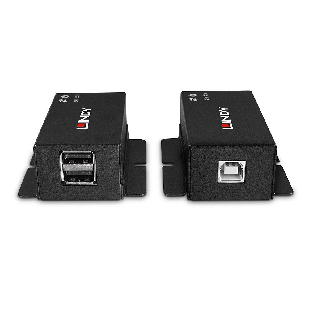 EAN 4002888433860 - Lindy 43386 ampliador de red Transmisor y receptor de red Negro imagen 4