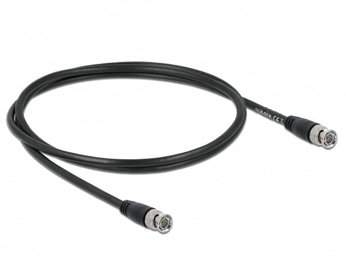 EAN 4043619800810 - DeLOCK 80081 cable coaxial 1 m BNC Negro imagen 1