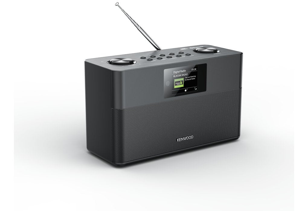 Kenwood Cr-M80dab Dab+ Radio, Grosses Tft Farbdisplay, Bluetooth Negro