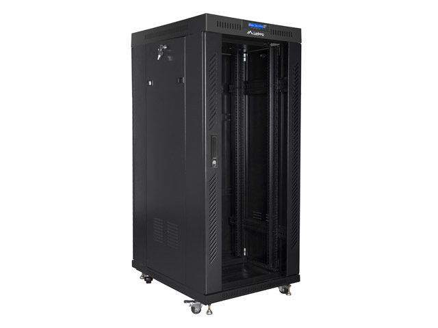 EAN 5901969433845 - Lanberg FF01-8027-12BL armario rack 27U Rack o bastidor independiente Negro imagen 4