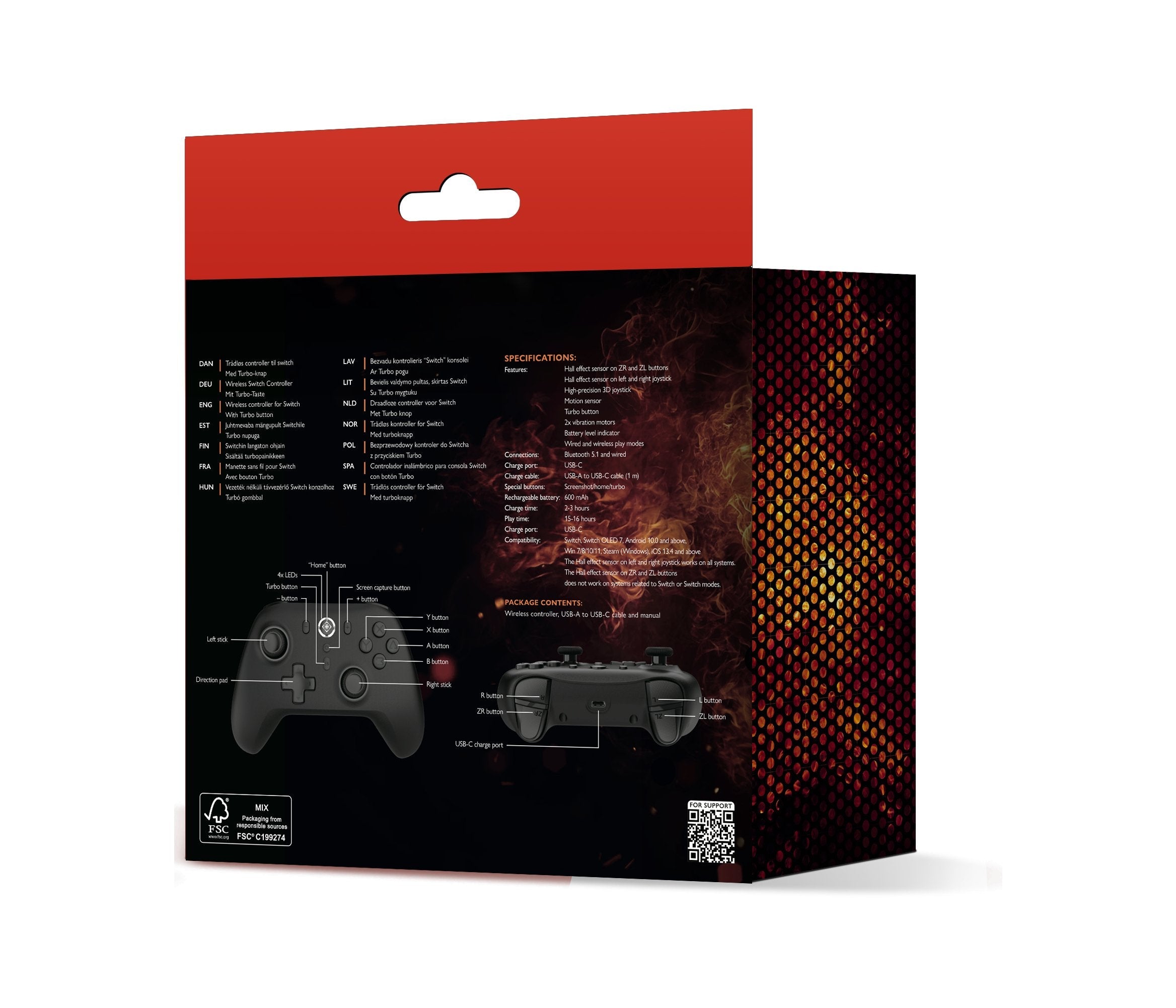 EAN 7333048066886 - Deltaco Gaming GAM-179 accesorio de controlador de juego imagen 9