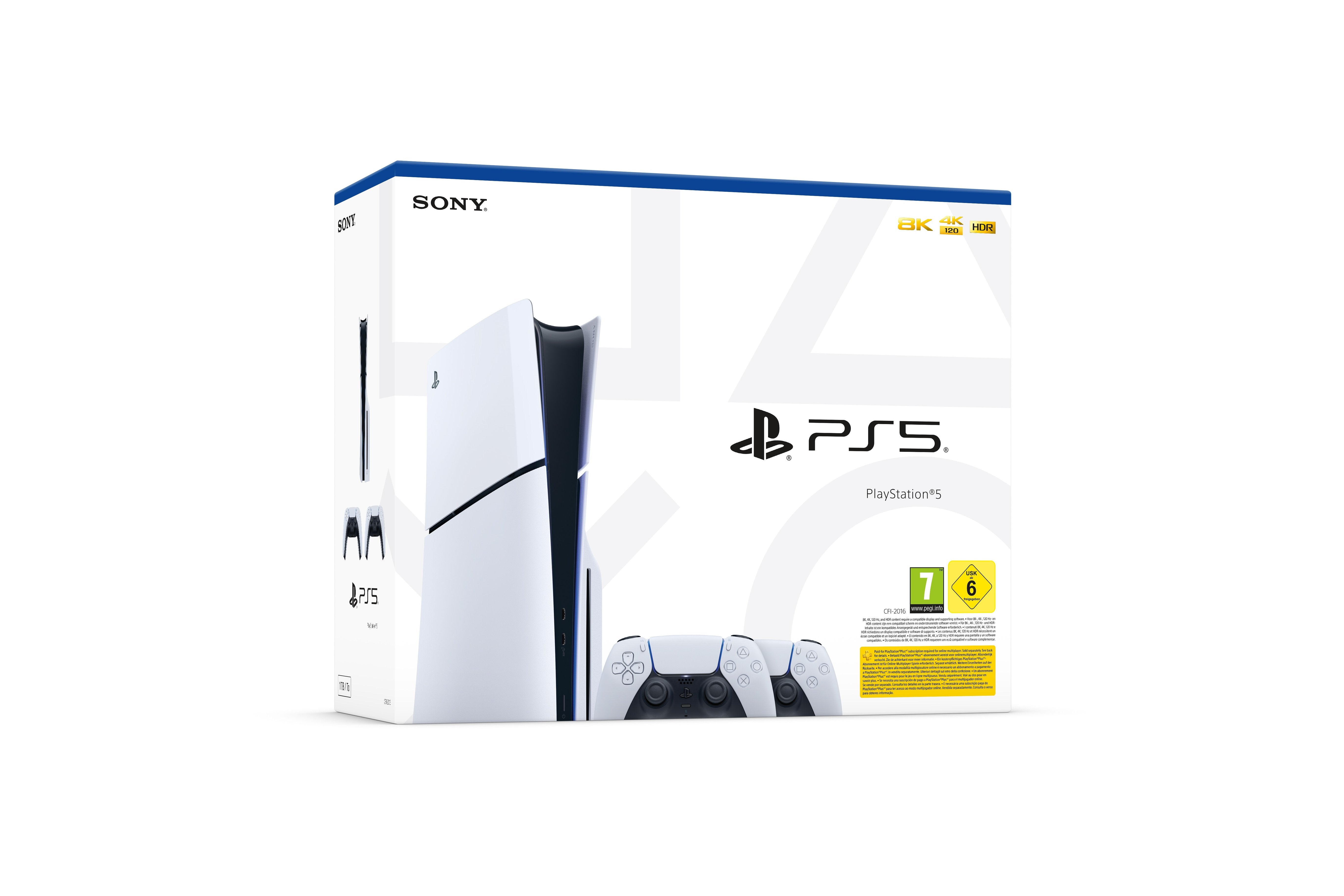 EAN 711719581116 - Sony Playstation 5 Slim 1 TB Wifi Negro, Blanco imagen 2
