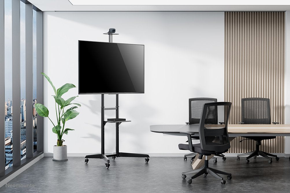 EAN 8717371449285 - Neomounts FL50-550BL1 mueble y soporte para dispositivo multimedia Negro Soporte de suelo portátil imagen 17