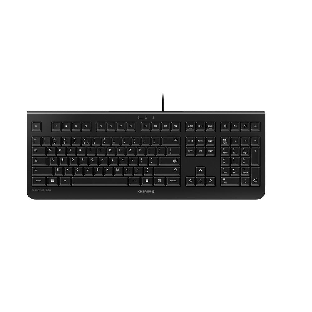 EAN 4025112081491 - CHERRY KC 1000 teclado Oficina USB QWERTY Inglés de EE. UU. Negro imagen 1