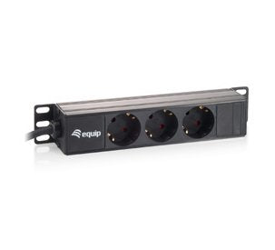 Regleta Alimentacion Rack 10 3 Tomas 1u