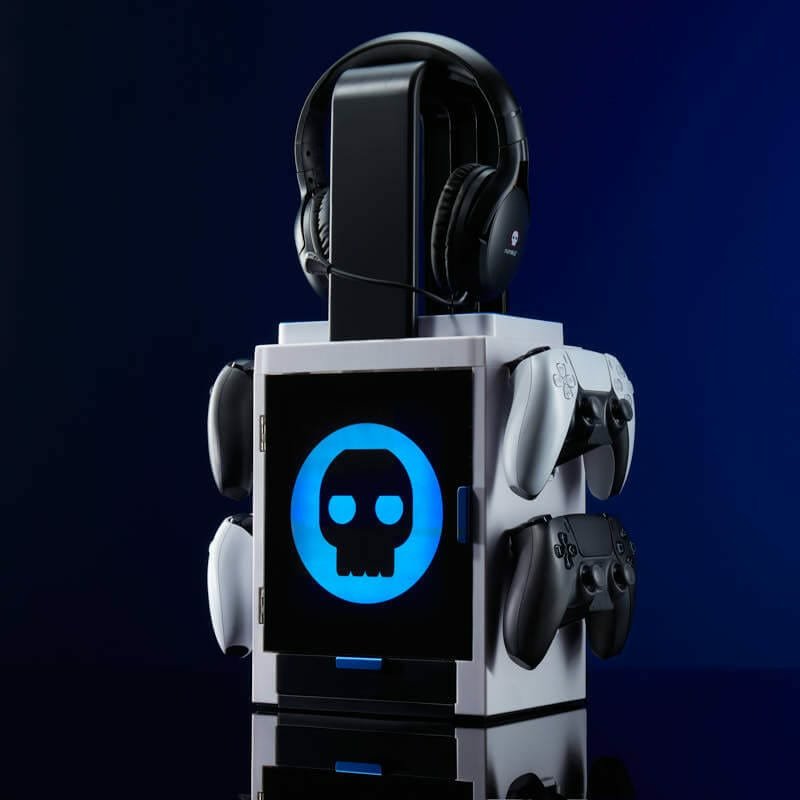 Soporte De Accesorios Para Casilleros Gaming Numskull - Logotipo De Numskull