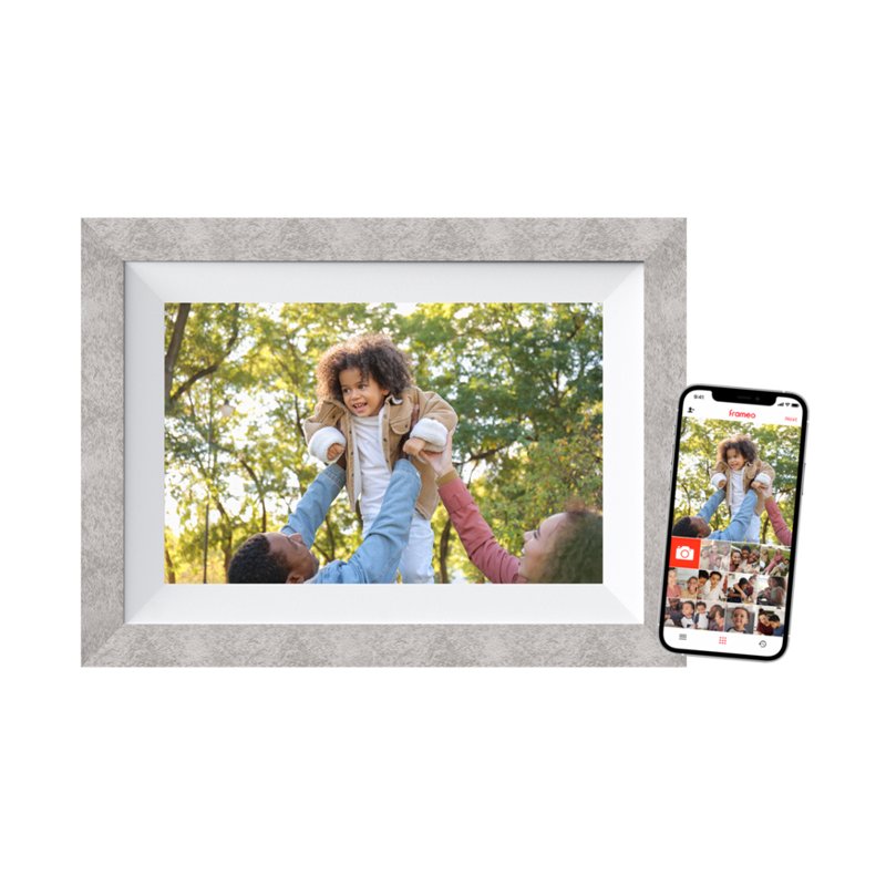 EAN 4000567212690 - Braun DigiFrame 10W marco fotográfico digital Gris, Blanco 25,6 cm (10.1") Pantalla táctil Wifi imagen 1