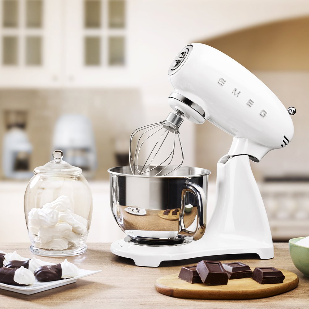 Batidora Smeg Smf03wheu De Varillas 800 W Blanco