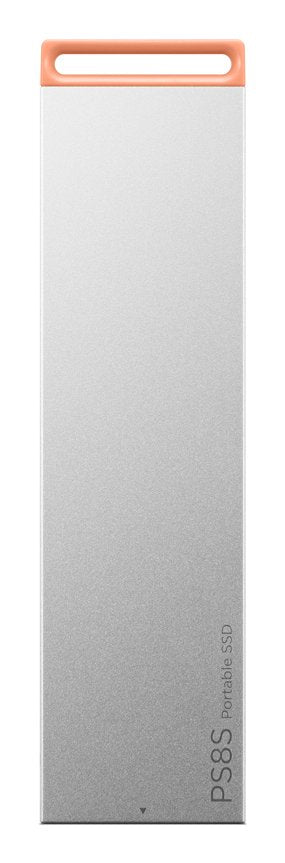 Lenovo Ssd Portátil Ps8s Usb3.2 Gen2 Tipo C De 2 Tb De Aleación De Metal De Hasta 1050 Mb/S De Lectura, 1000 Mb/S De Escritura