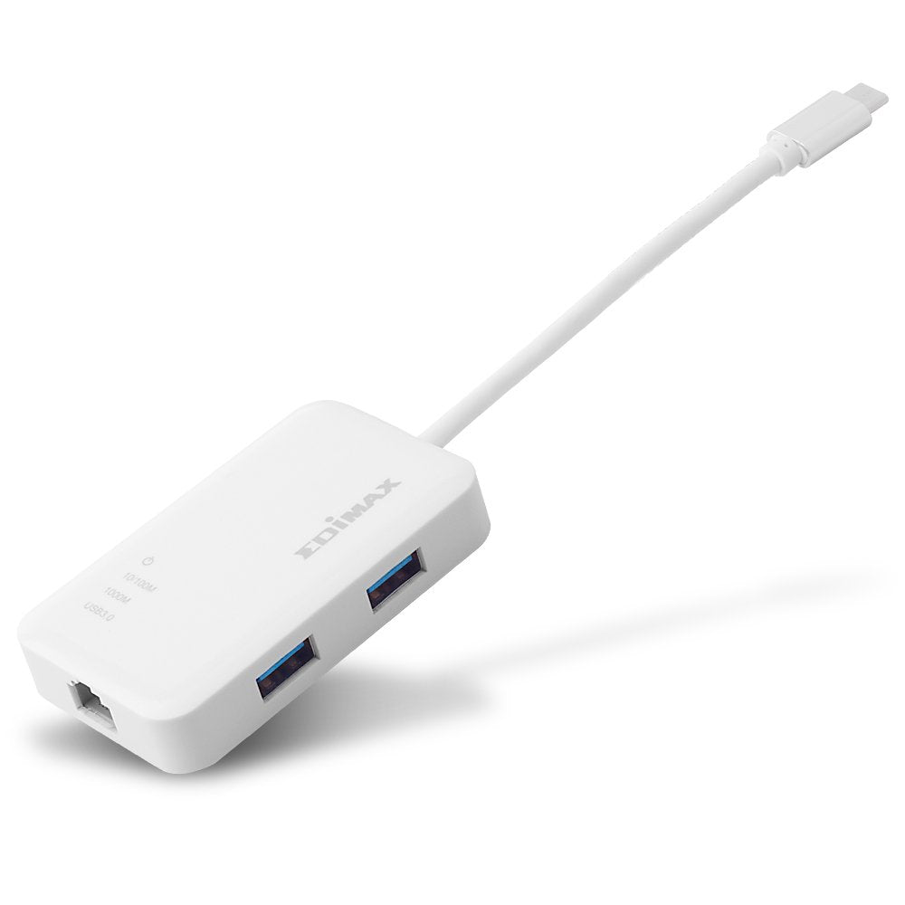 EAN 4717964701794 - Edimax EU-4308 base para portátil y replicador de puertos USB 3.2 Gen 1 (3.1 Gen 1) Type-C Blanco imagen 3