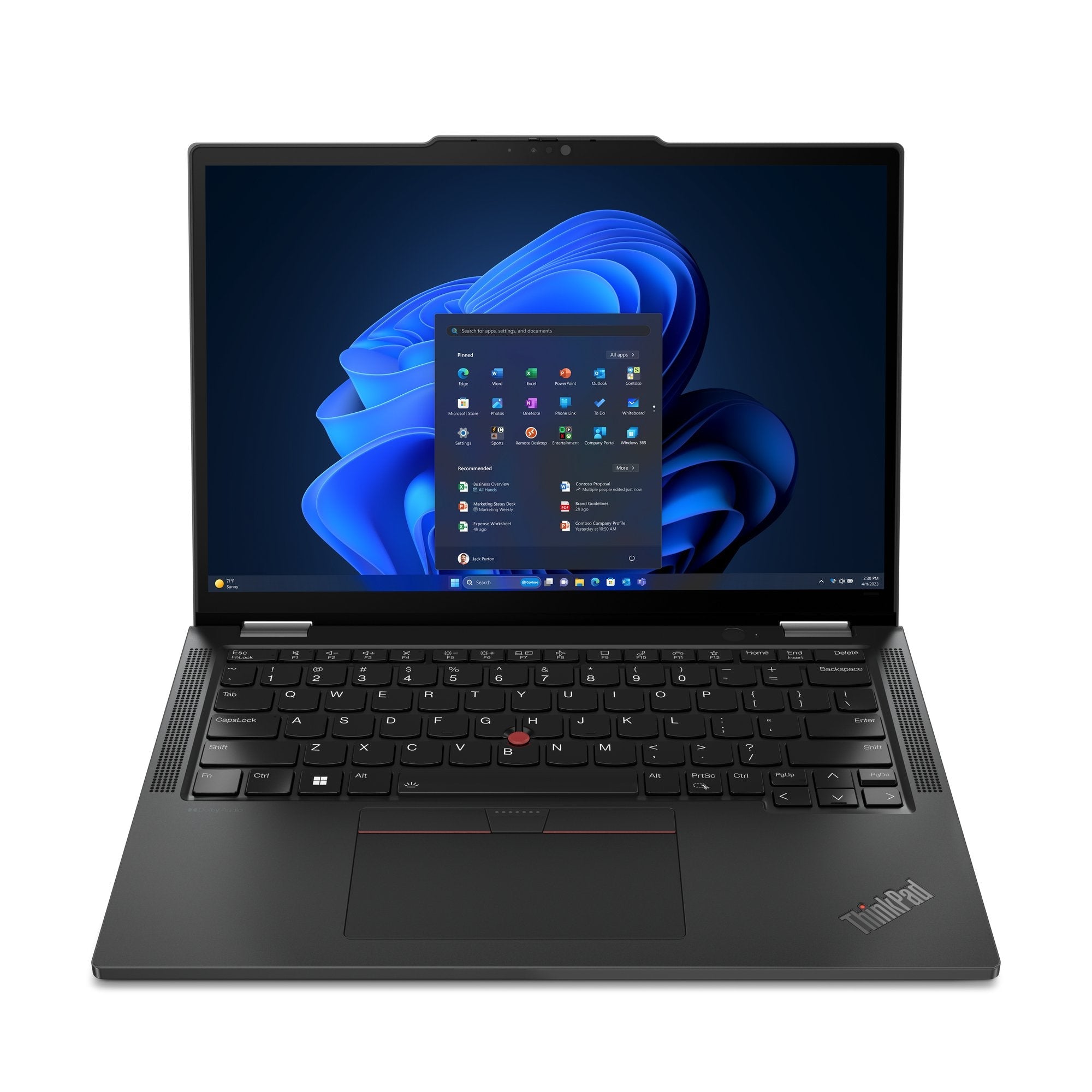 Portatil Thinkpad X13 Yoga Core I7-155h Syst 16gb 512mb 133in Lte W11pro
