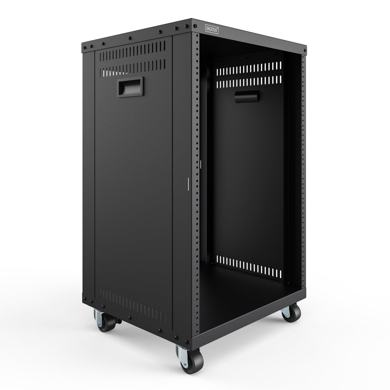 EAN 4016032490319 - Digitus DN-48001 armario rack 16U Rack o bastidor independiente Negro imagen 3
