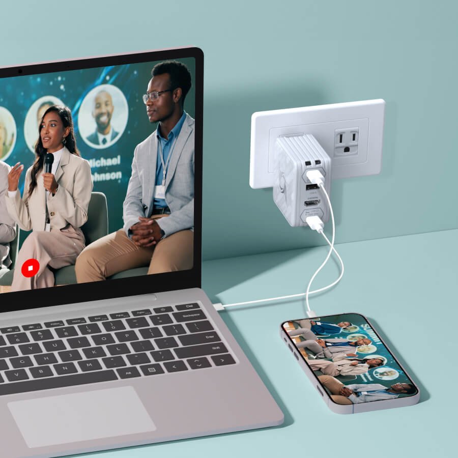 EAN 4711289503217 - AVerMedia GC313Pro Universal Blanco Corriente alterna Carga rápida Interior imagen 5