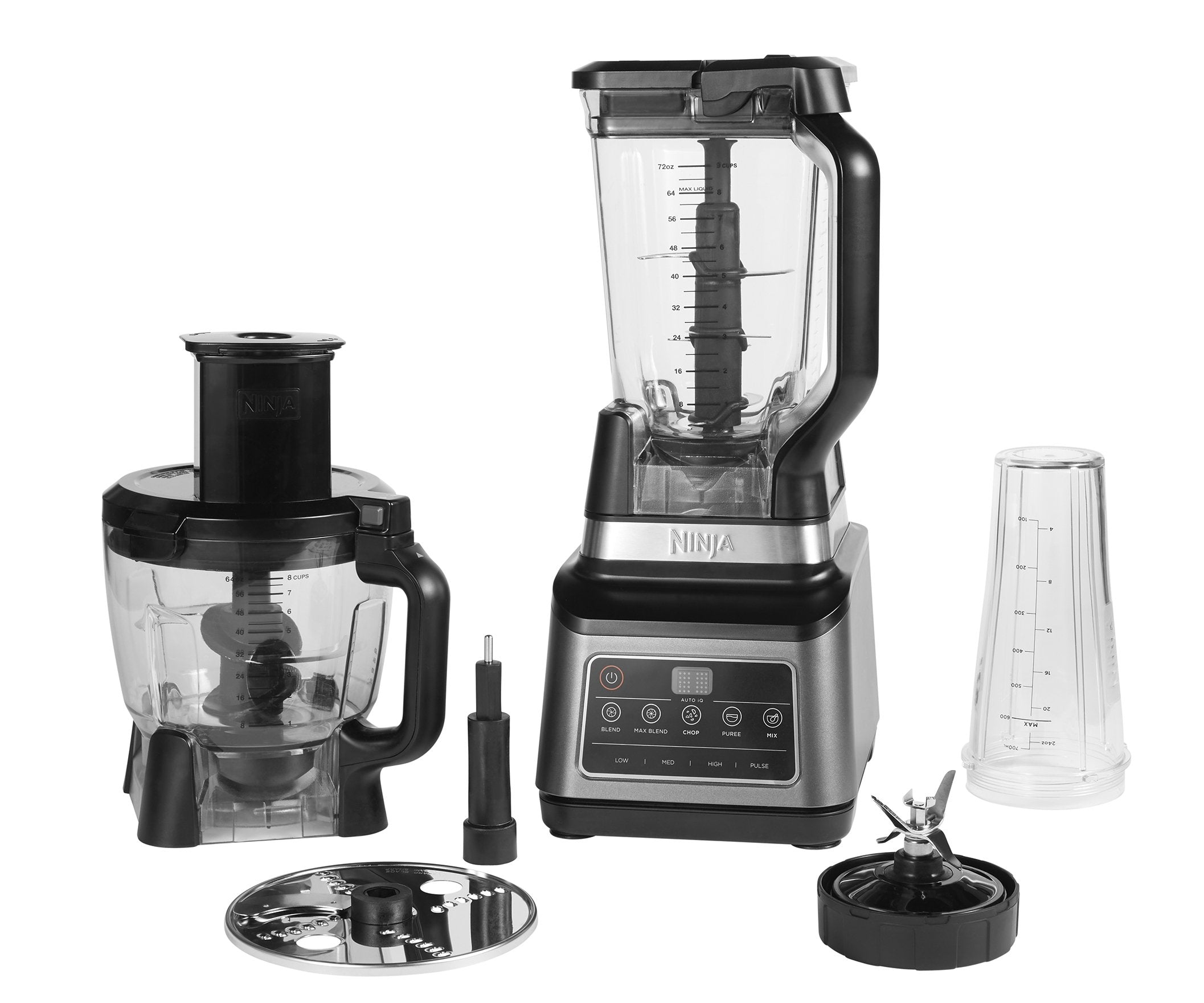 EAN 0622356235037 - Ninja BN800 robot de cocina 1200 W 1,8 L Negro, Plata imagen 6