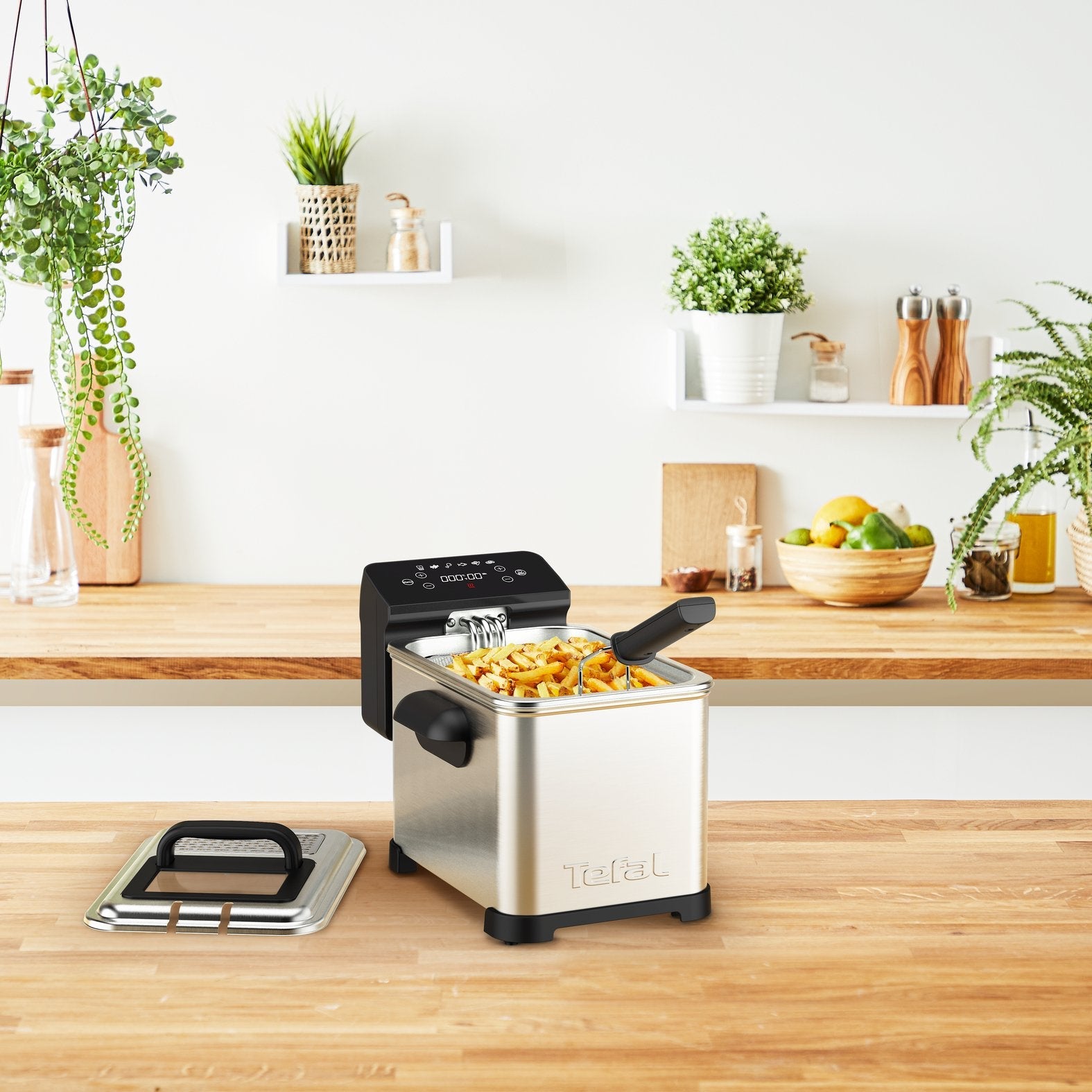 EAN 3045387249212 - Tefal Family Pro FR507D Sencillo 4 L Independiente 2400 W Freidora Acero inoxidable imagen 12