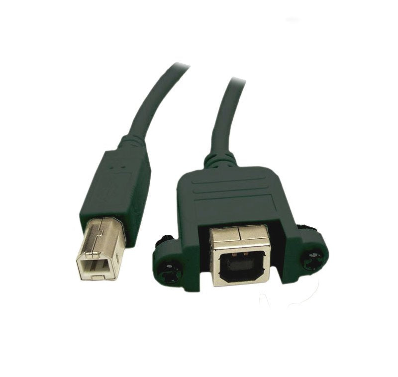 Cable Alcasa Usb 2.0 B/Usb 2.0 B, 0.5m Usb 0,5 M Usb B Negro