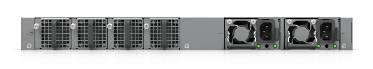 Ubiquiti Switch Unifi 16x2.5g Rj45 32x10g Rj45 4xsfp28 Managed Poe+++ 2150w 19" Rack-Mountable. 1.3" Touchscreen