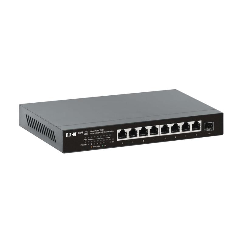 Eaton Tripplite Series 8-Port 2.5 Gbps Desktop Gigabit