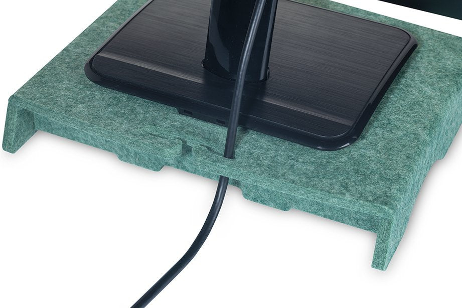 EAN 8719274674054 - BakkerElkhuizen Q-Riser 50 Circular 76,2 cm (30") Escritorio Verde imagen 4