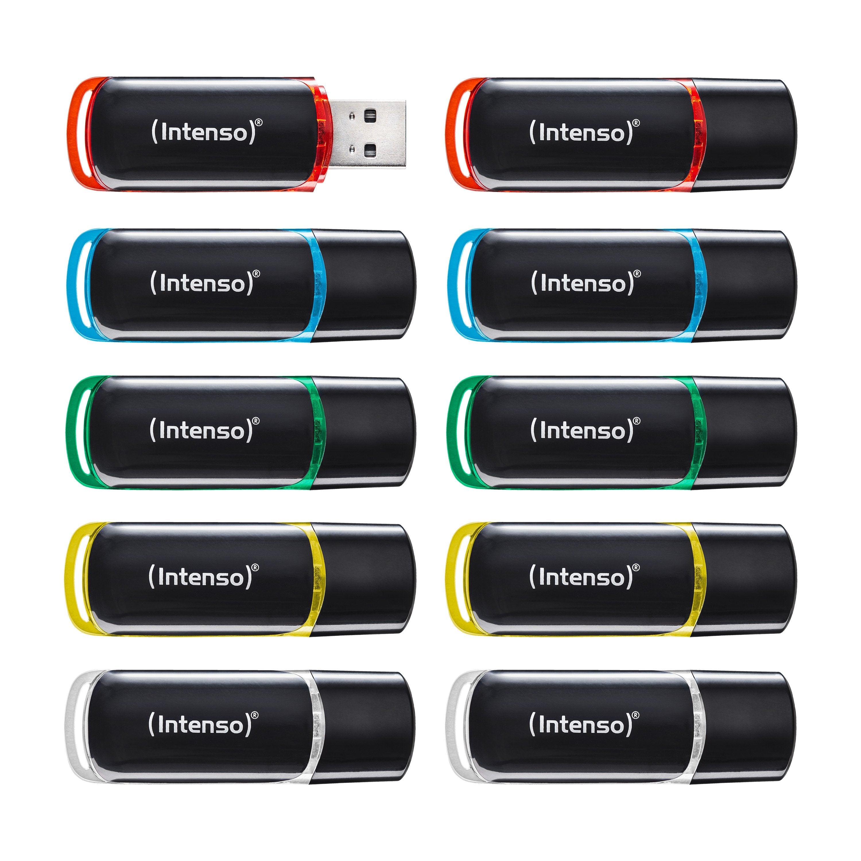 Intenso Usb Mick Hsiness Line 8gb 10-Pack