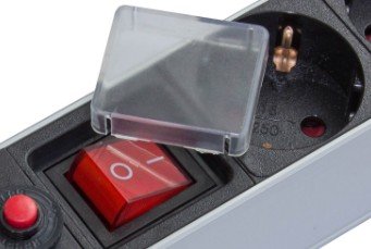 Alcasa Gc-N0087 Regleta Rack 19 " 1,80m 8 Salidas