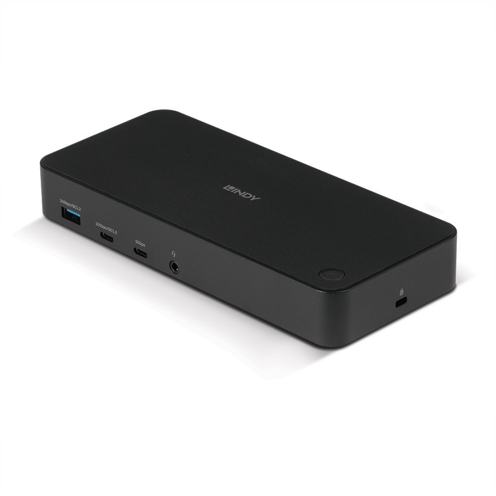 Lindy Dst-Pro Universal Acoplamiento Usb 3.2 Gen 2 (3.1 Gen 2) Type-C Negro