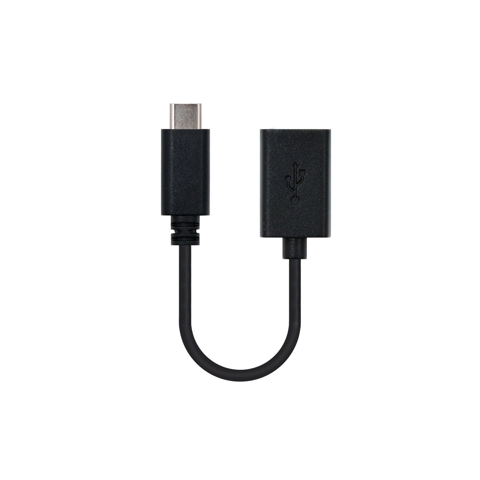 Nanocable Cable Usb-C 2.0 Macho A Usb-A Hembra 15cm