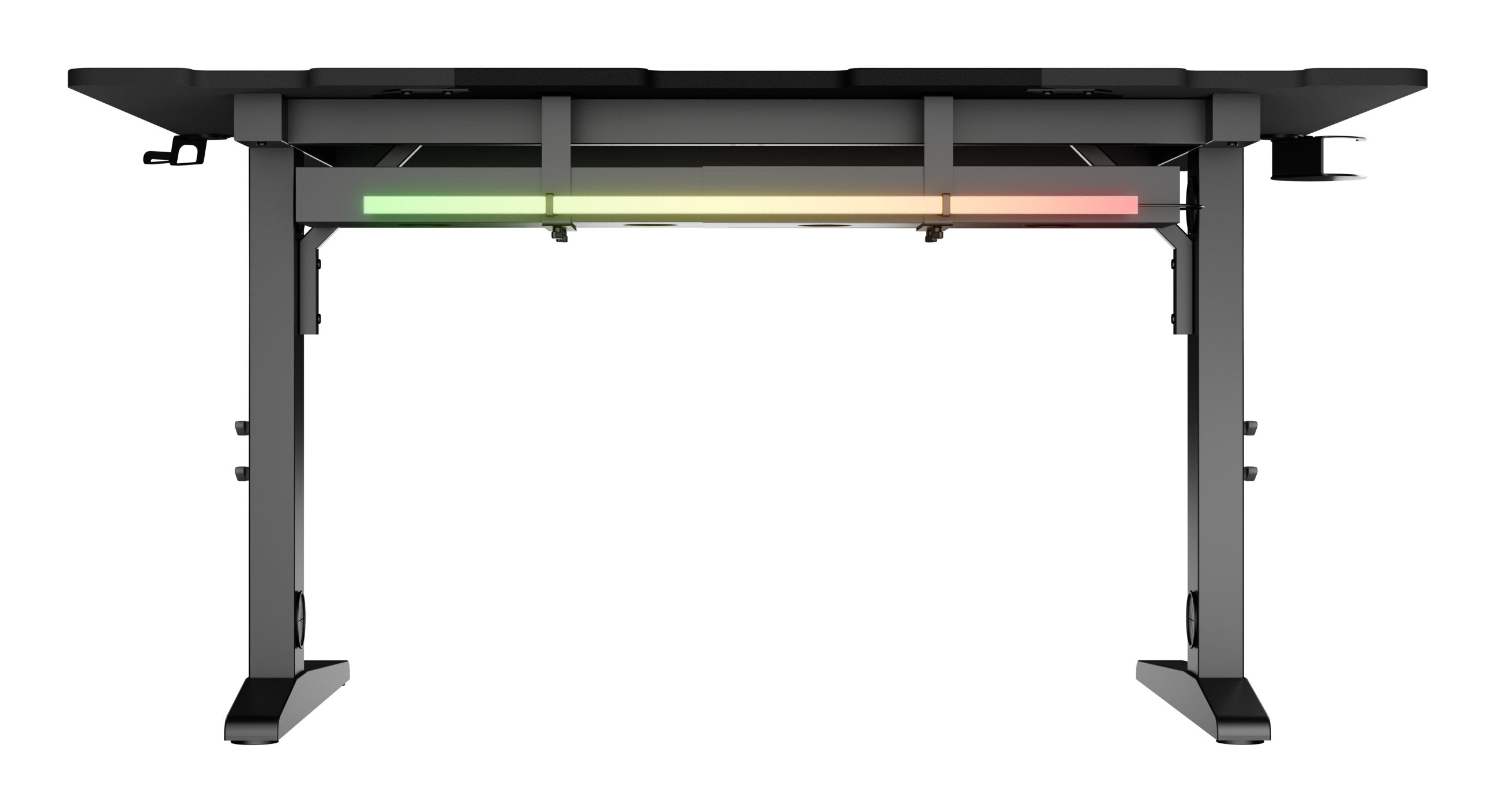 Mesa Gaming Genesis Holm Modular 140 Rgb Negro 140x75 Cm