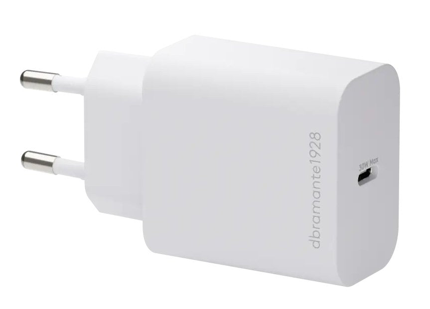 Dbramante1928 Re-Charge Adaptador De Corriente 30 Vatios (Usb-C) Blanco
