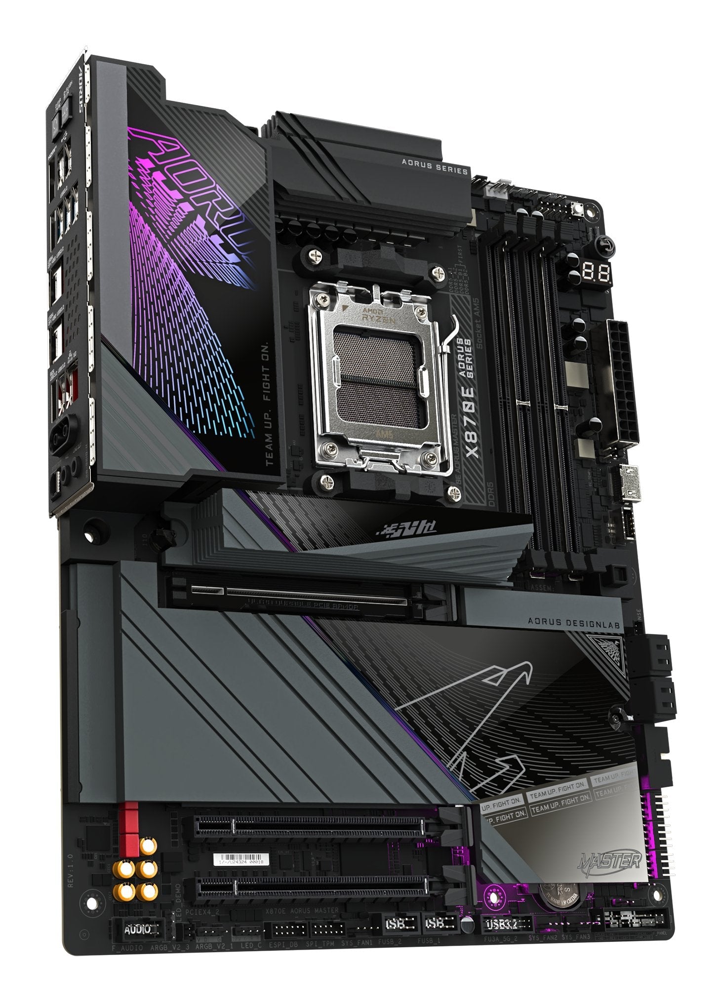 EAN 4719331864354 - GIGABYTE X870E AORUS MASTER placa base AMD X870 Zócalo AM5 ATX imagen 3