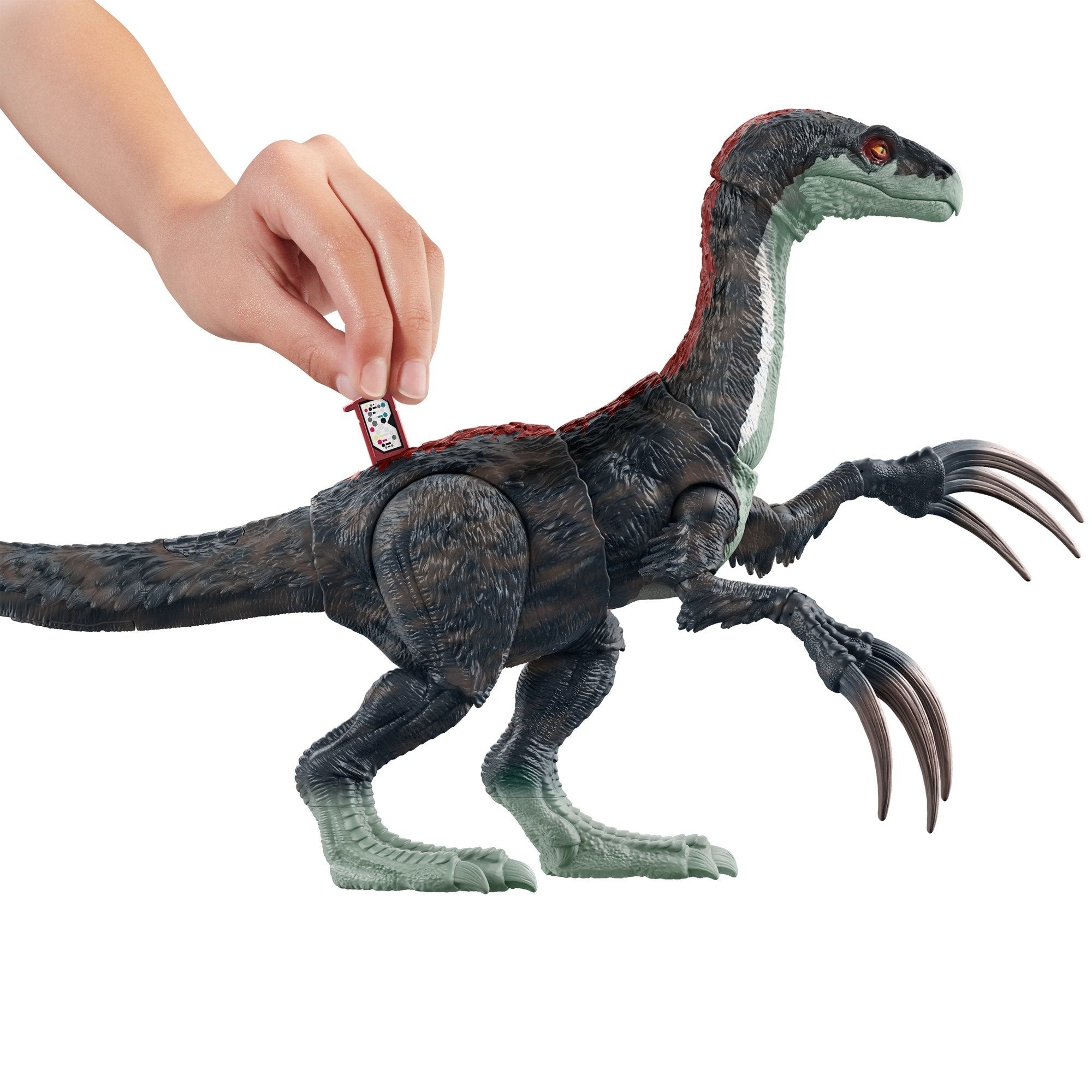 Figura Mattel Jurassic World Sound Slashin'' Therizinosaurus Gwd65