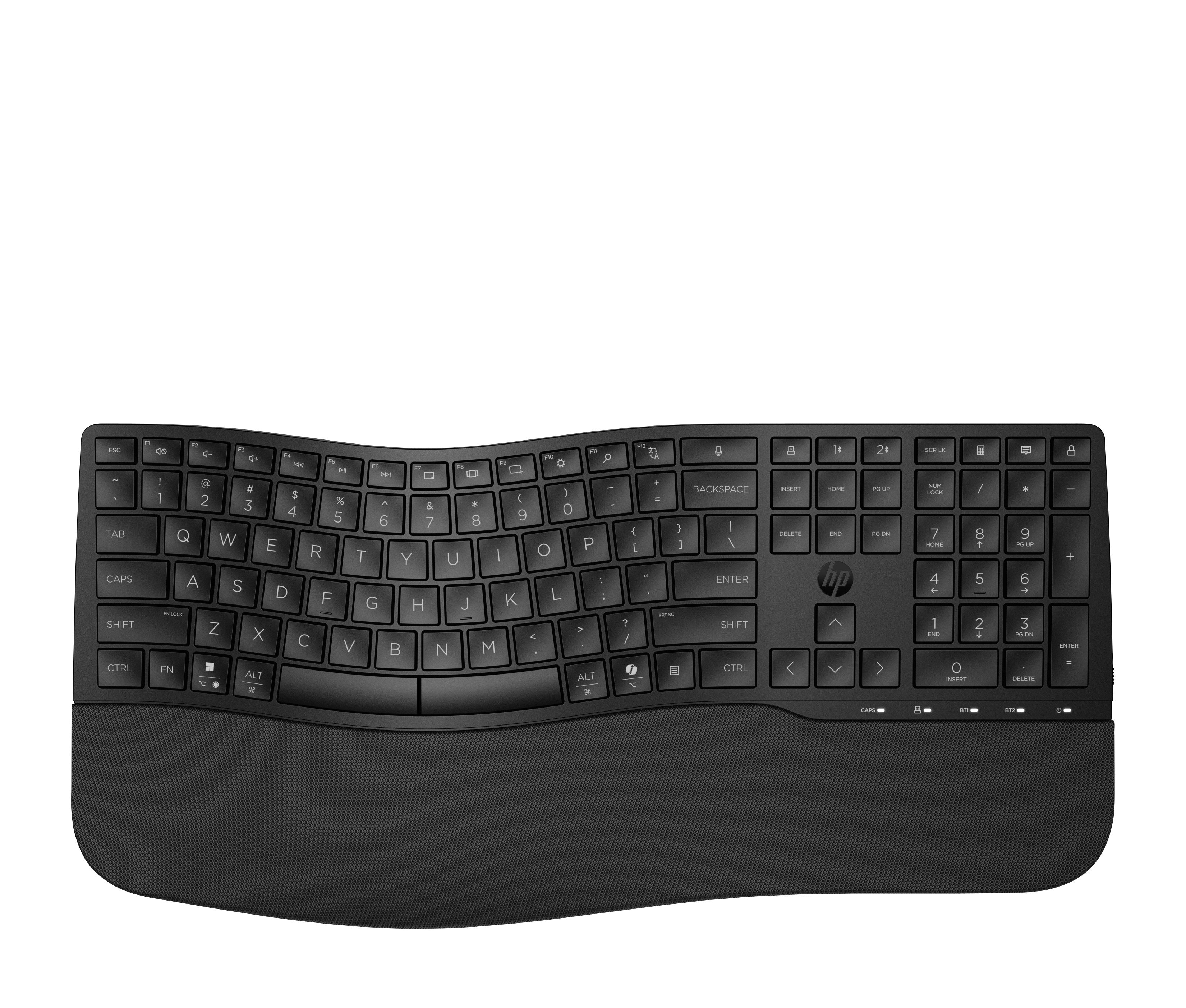 EAN 197498231303 - HP 680 CFT Dual-Mode KBD FR teclado Hogar RF Wireless + Bluetooth Negro imagen 4