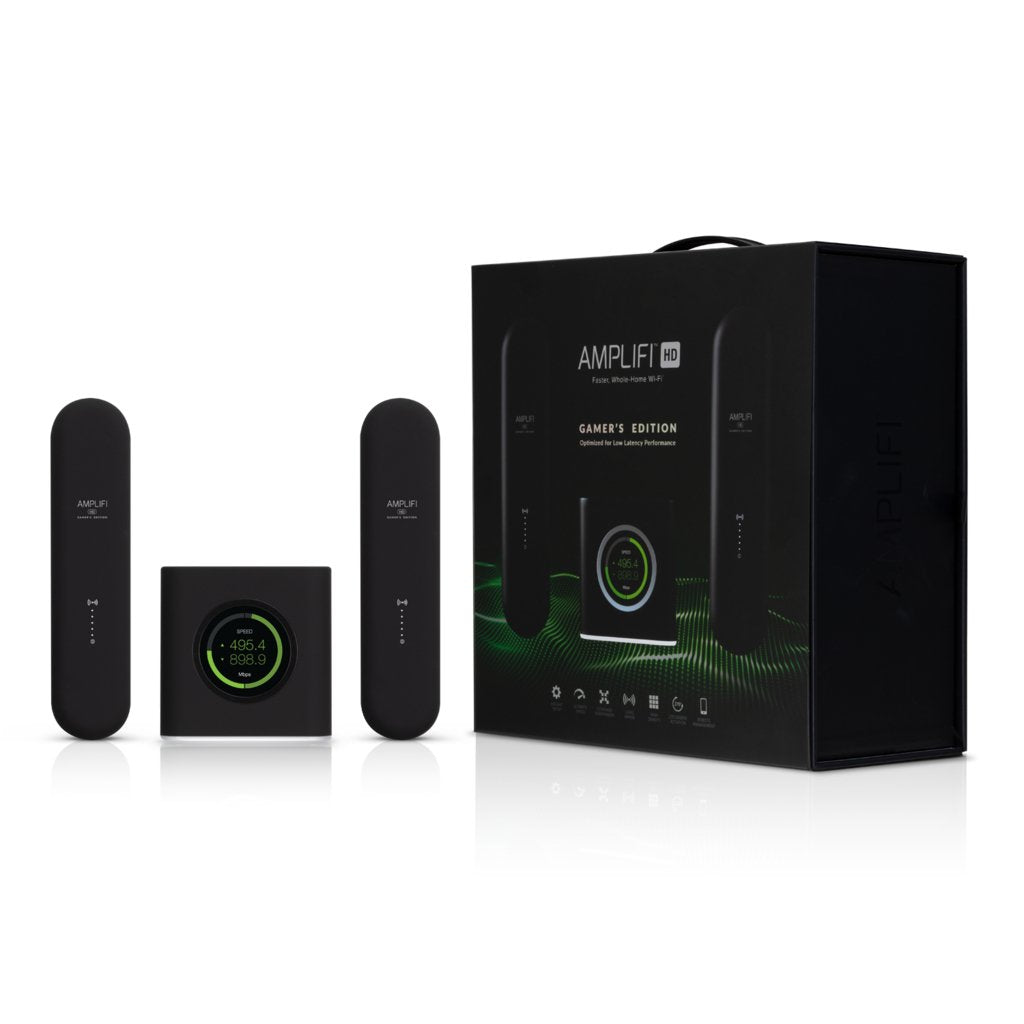 EAN 817882028509 - Ubiquiti HD Gamer’s Edition router inalámbrico Gigabit Ethernet Doble banda (2,4 GHz / 5 GHz) Negro imagen 2