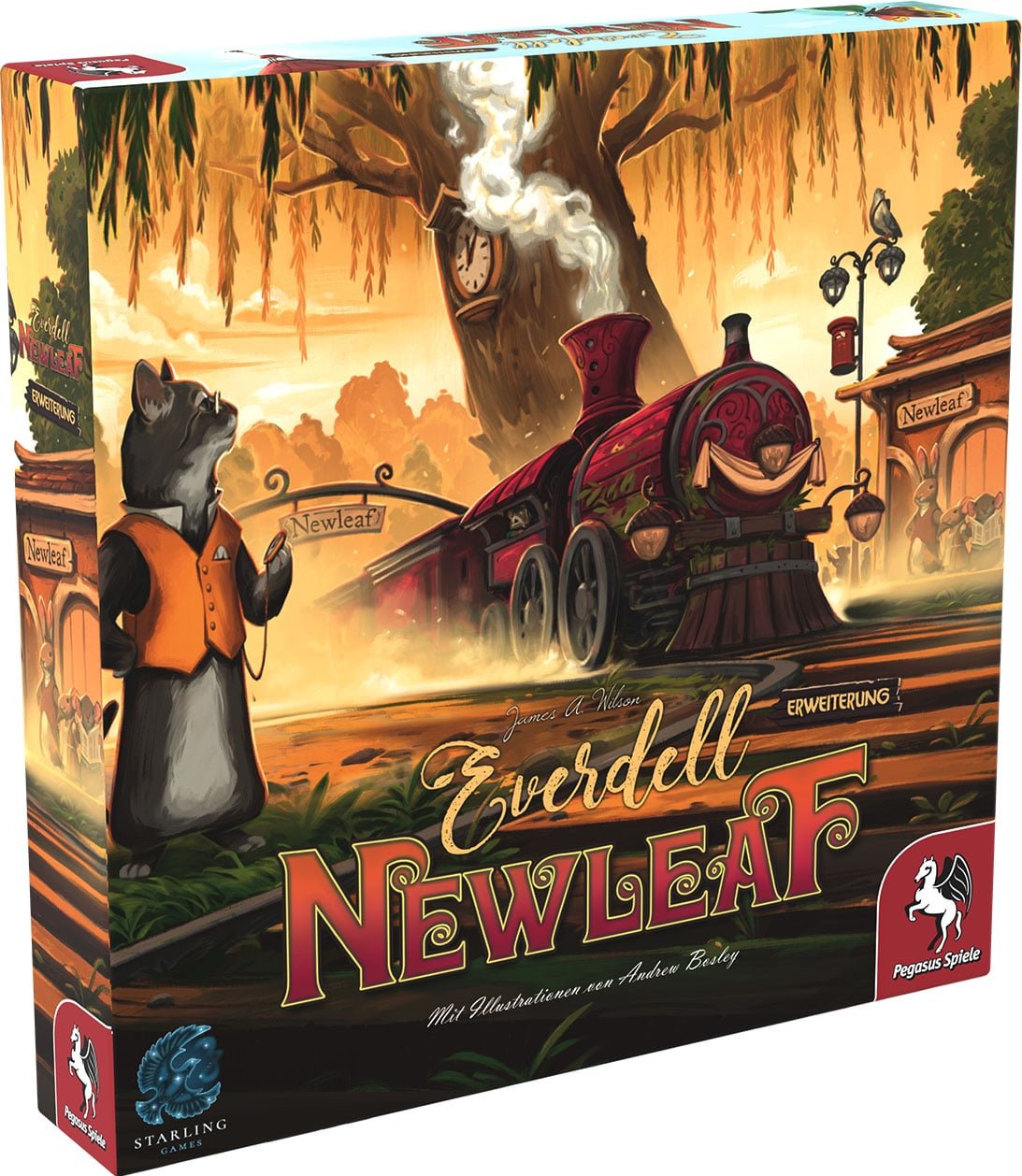 Pegasus Everdell: Newleaf, Extensión Del Juego De Mesa 57605g