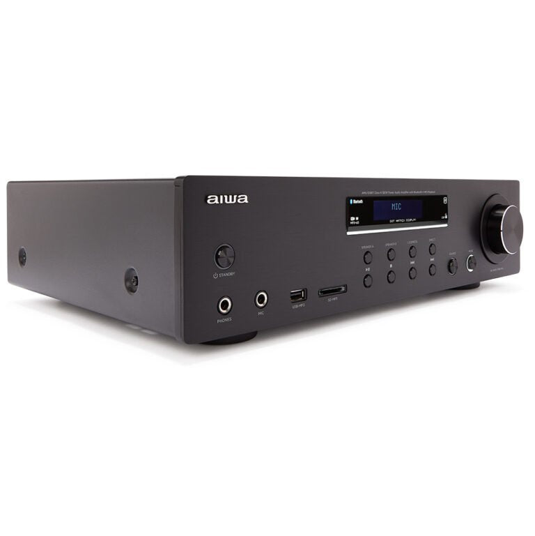 EAN 8435256897494 - Aiwa AMU-120BTBK amplificador de audio 2.0 canales Hogar Negro imagen 7