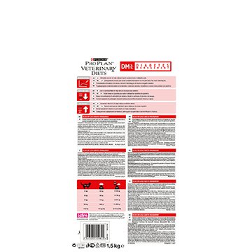 Purina Veterinary Diets Feline Dm Alimento Seco Para Gatos 1,5 Kg Adult Aves