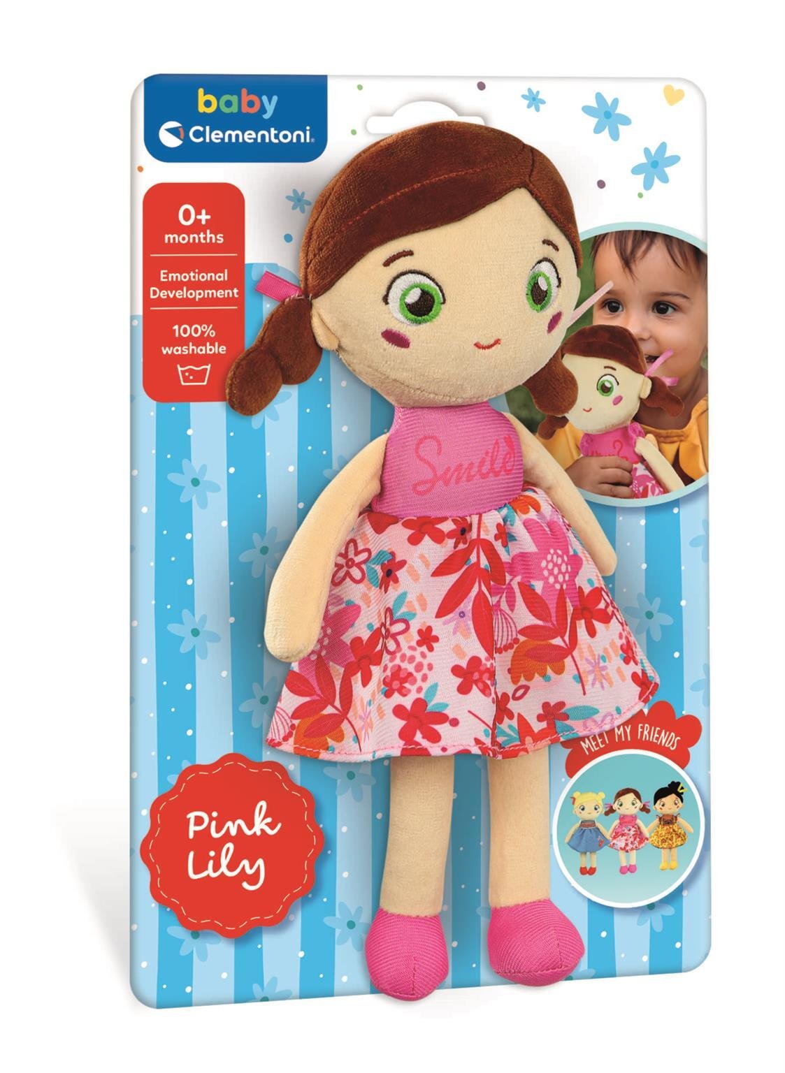 Muñeca Tela Pink Lily