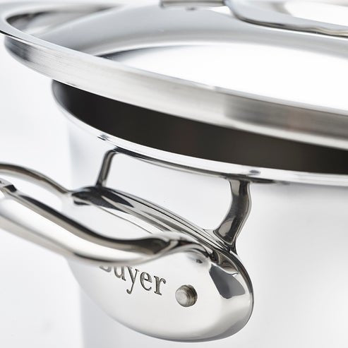 De Buyer Affinity Saucepot Acero Inoxidable Con Tapa 28 Cm Olla
