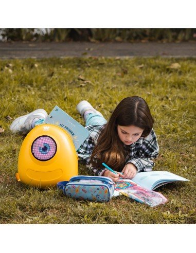 Mochila Con Pantalla Led Woxter Loy-Big Eye Amarilla