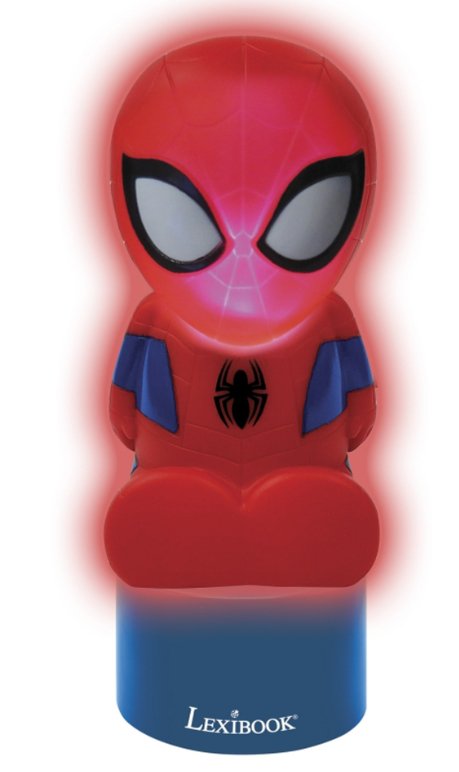 Lexibook Spiderman Lampka Nocna 3d Z Funkcja Glosnika