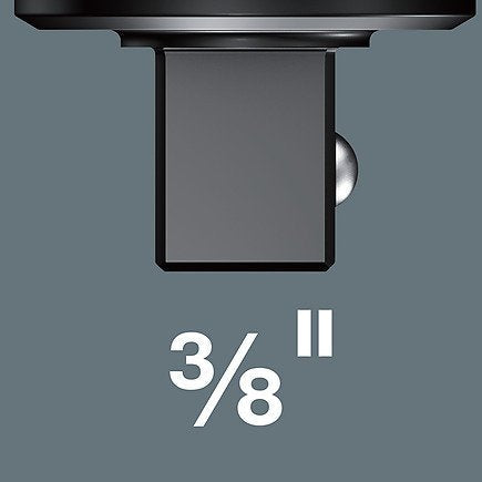 Wera 7772 B Einst.-K. Umschaltb 9x12 Mm 9x12x3/8"X52.0