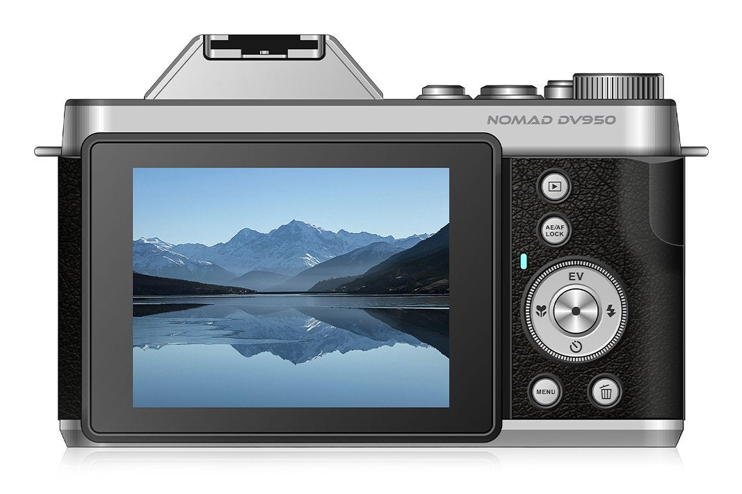 Cámara Prixton Nomad Dc950 64mp 4k 3840p 85 Min Autonomía Pantalla 2.88? Ips 640 X 480 Función Anti Shake Negro