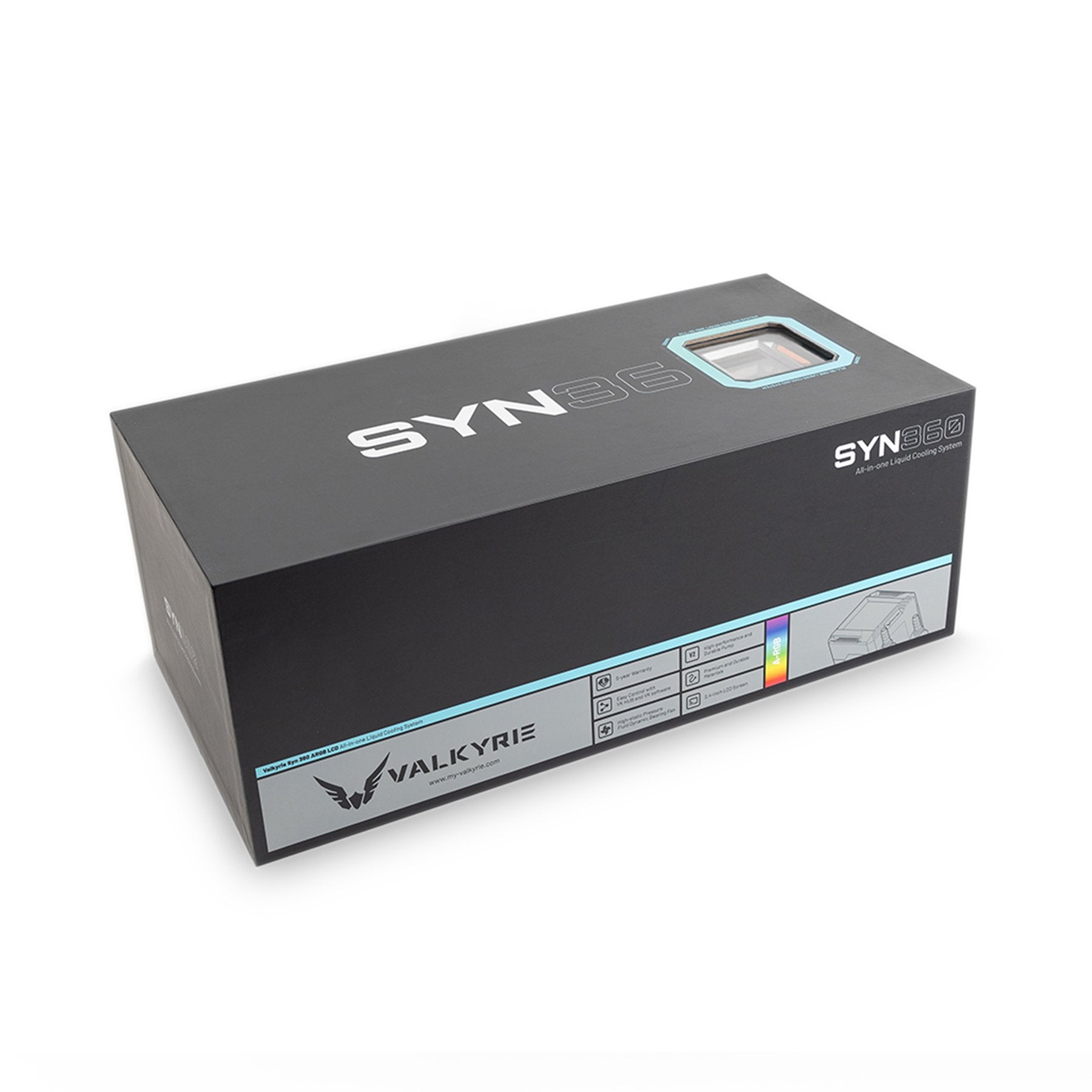 Refrigeracion Liquido Cpu Valkyrie Syn 360 Argb Negro