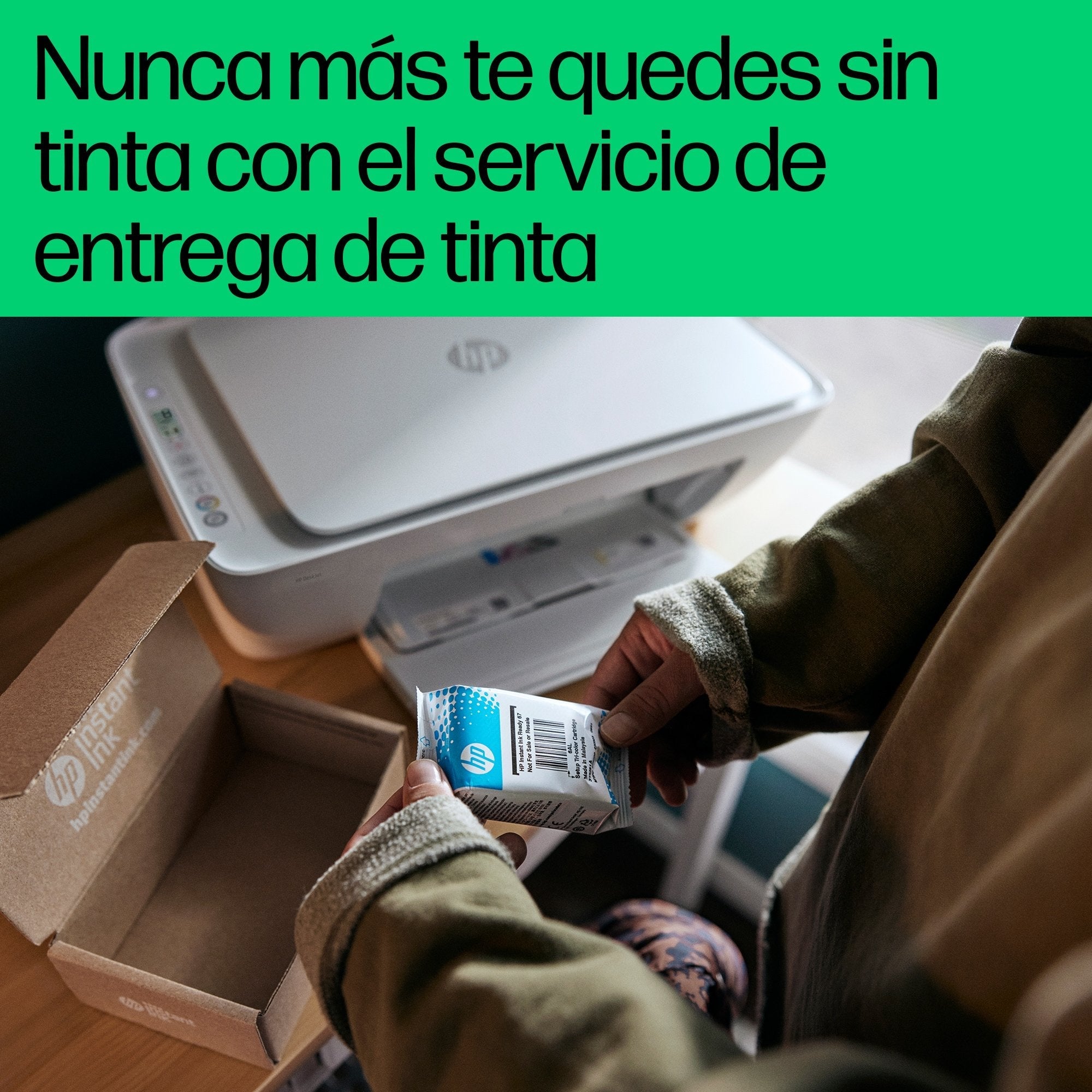 Hp Deskjet 2820e All-In-One Printer Inyección De Tinta Térmica A4 4800 X 1200 Dpi 7,5 Ppm Wifi