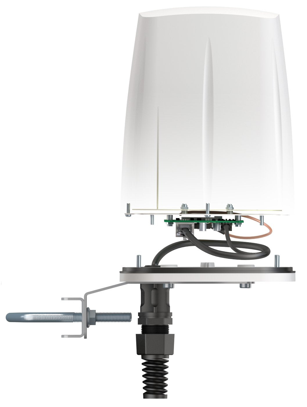Quwireless Quspot Antena Para Red Antena Omnidireccional 4 Dbi