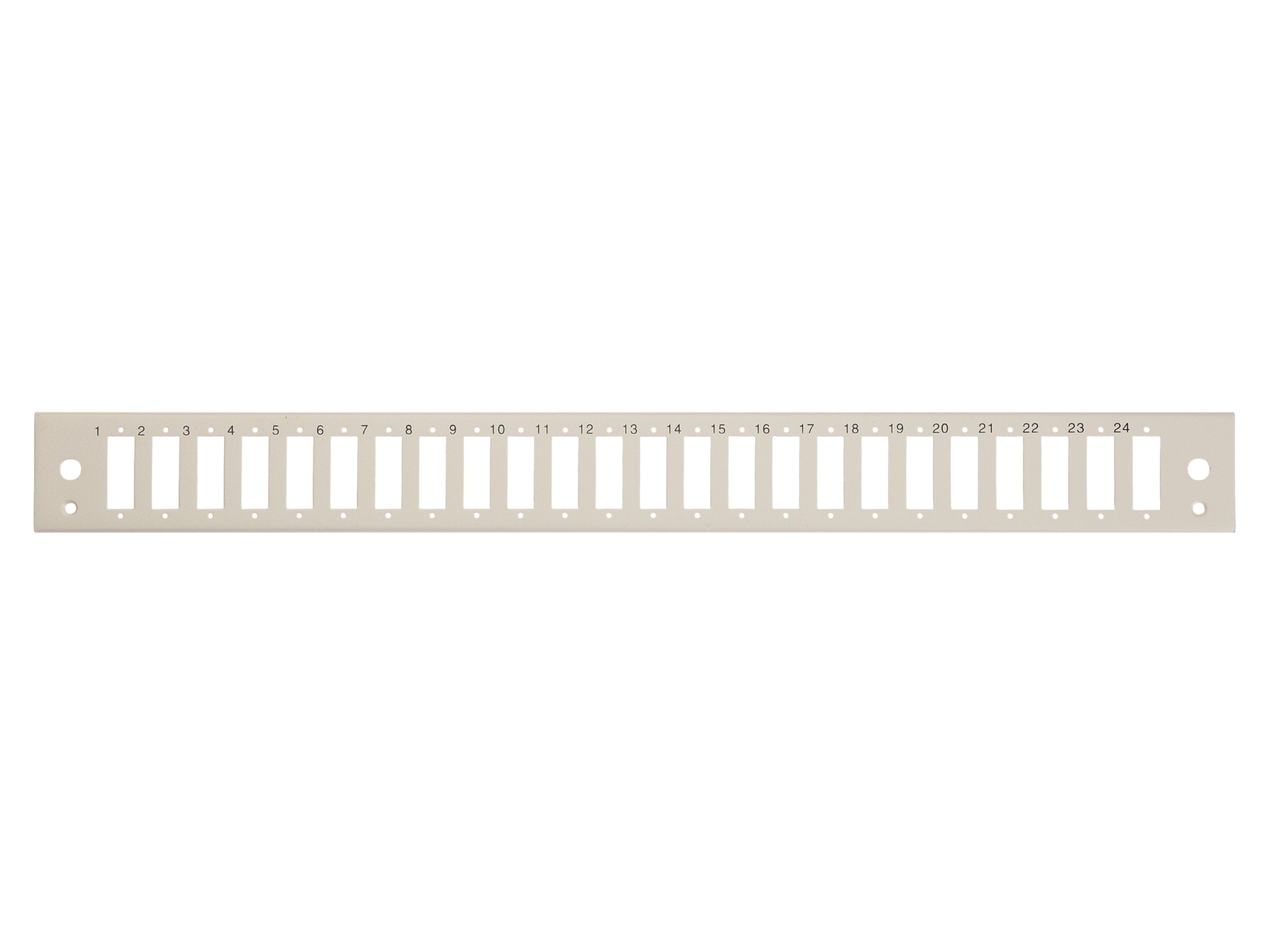 Equip 19" Patchpanel 24xsc-Duplex 1u Mahl Gr