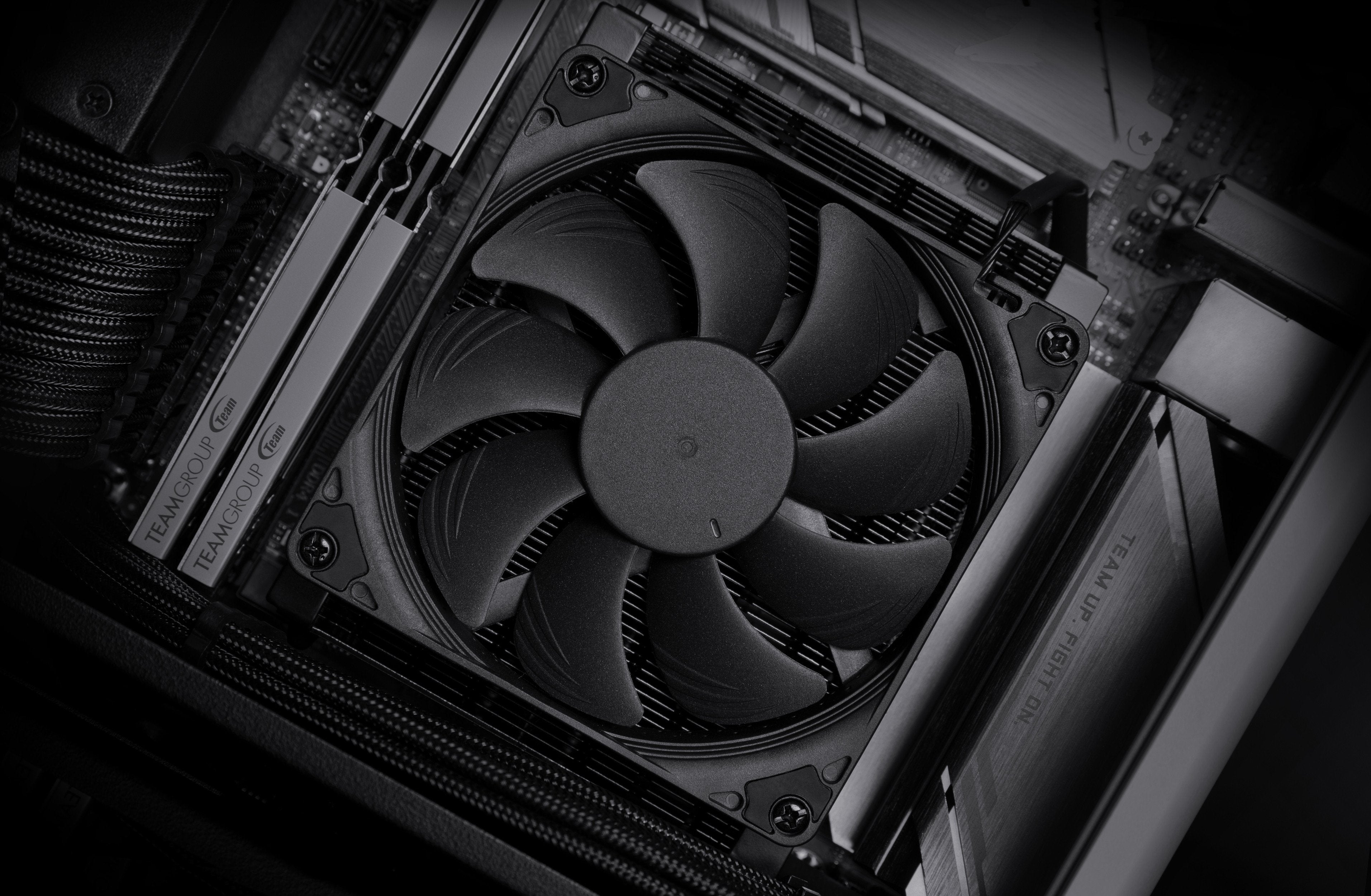 EAN 9010018000214 - Noctua NH-L9a-AM4 chromax.black Procesador Enfriador 9,2 cm Negro imagen 6