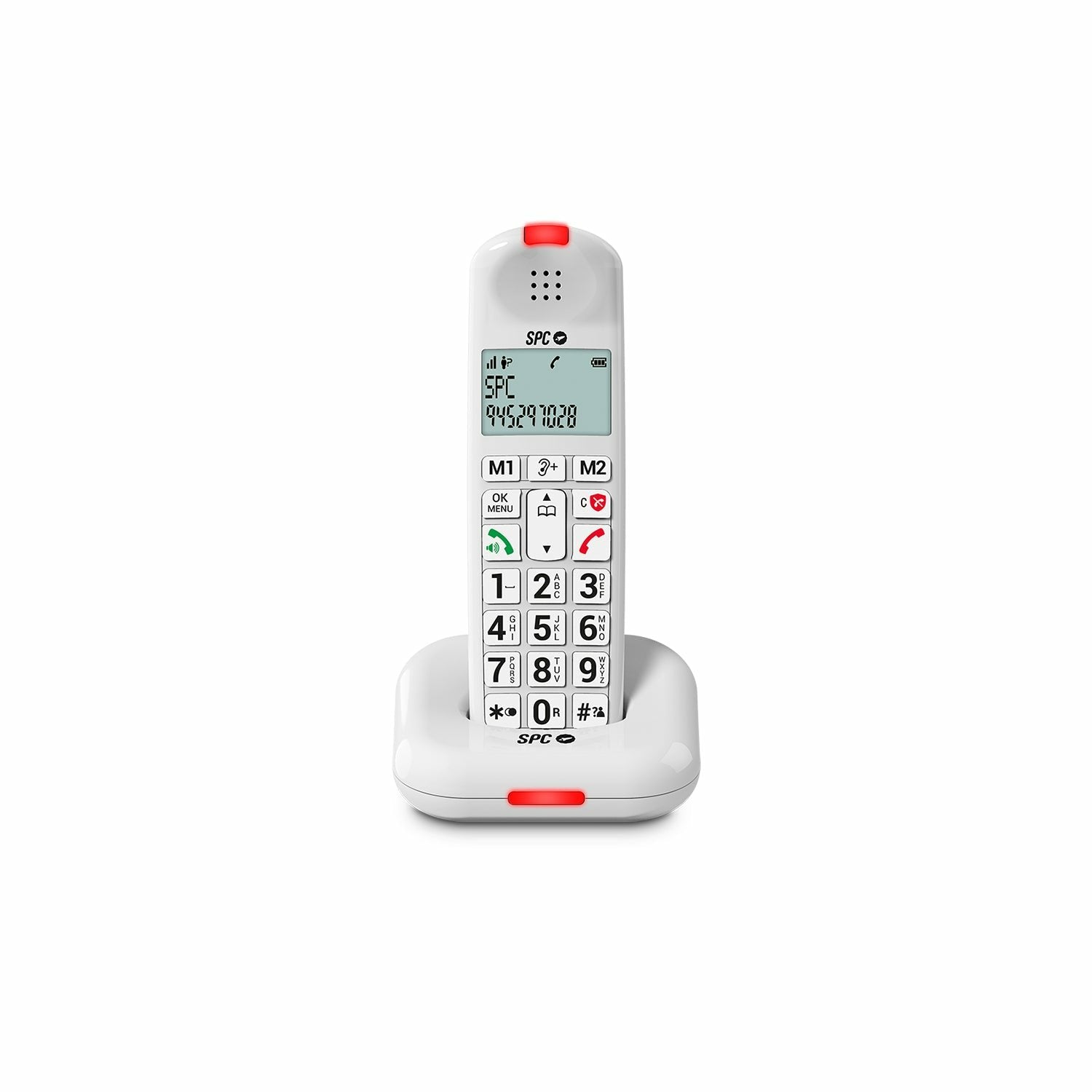 Telefono Inalámbrico Spc 7612b Comfort Kairo Blanc