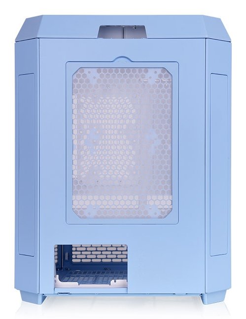 Caja Pc Thermaltake The Tower 600 Azul Claro, Vidrio Templado X 3 Ca-1z1-00mfwn-00